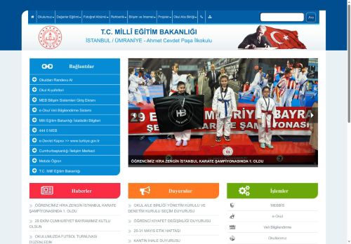 İSTANBUL / ÜMRANİYE - Ahmet Cevdet Paşa İlkokulu