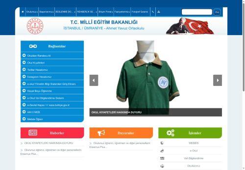 İSTANBUL / ÜMRANİYE - Ahmet Yavuz Ortaokulu