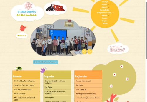 İSTANBUL / ÜMRANİYE - Arif Nihat Asya İlkokulu