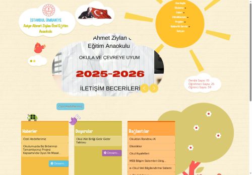 İSTANBUL / ÜMRANİYE - Asiye-Ahmet Ziylan Özel Eğitim Anaokulu