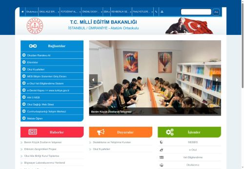 İSTANBUL / ÜMRANİYE - Atatürk Ortaokulu