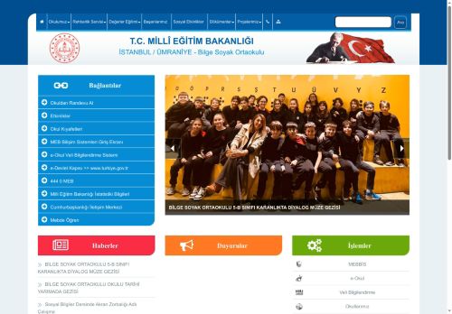 İSTANBUL / ÜMRANİYE - Bilge Soyak Ortaokulu