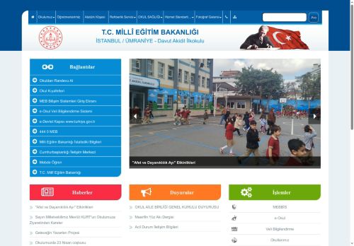 İSTANBUL / ÜMRANİYE - Davut Akidil İlkokulu