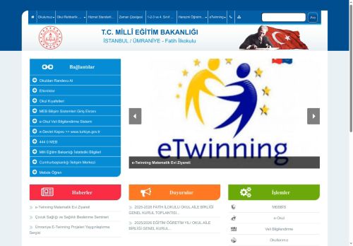 İSTANBUL / ÜMRANİYE - Fatih İlkokulu