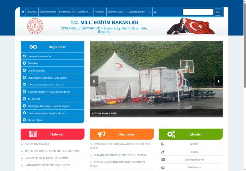 İSTANBUL / ÜMRANİYE - Hekimbaşı Şehit Onur Kılıç İlkokulu