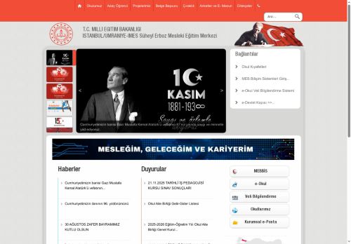 İSTANBUL / ÜMRANİYE - İMES Süheyl Erboz Mesleki Eğitim Merkezi