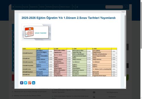 İSTANBUL / ÜMRANİYE - İstiklal Şehit Lokman Oktay Ortaokulu