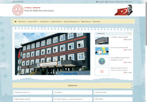 İSTANBUL / ÜMRANİYE - Prof. Dr. Nabi Avcı Fen Lisesi