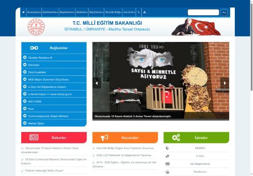 İSTANBUL / ÜMRANİYE - Mediha Tansel Ortaokulu