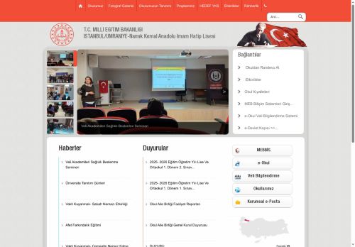 İSTANBUL / ÜMRANİYE - Namık Kemal Anadolu İmam Hatip Lisesi