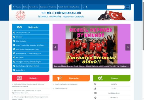 İSTANBUL / ÜMRANİYE - Necip Fazıl Ortaokulu