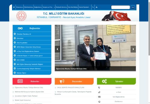 İSTANBUL / ÜMRANİYE - Nevzat Ayaz Anadolu Lisesi