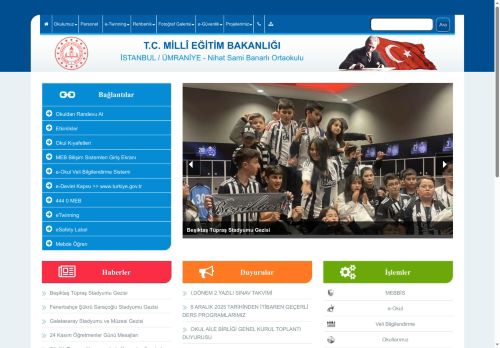 İSTANBUL / ÜMRANİYE - Nihat Sami Banarlı Ortaokulu