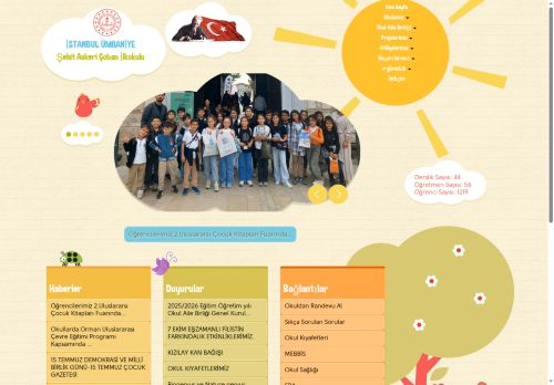 İSTANBUL / ÜMRANİYE - Şehit Askeri Çoban İlkokulu