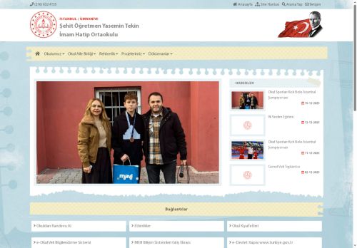 İSTANBUL / ÜMRANİYE - Şehit Öğretmen Yasemin Tekin İmam Hatip Ortaokulu