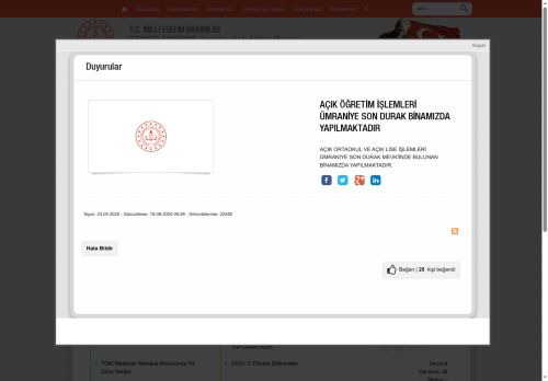 İSTANBUL / ÜMRANİYE - Ümraniye Halk Eğitimi Merkezi