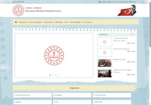 İSTANBUL / ÜMRANİYE - Ümraniye Merkez Anadolu Lisesi