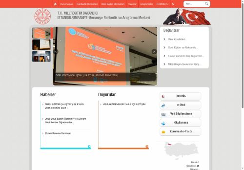 İSTANBUL / ÜMRANİYE - Ümraniye Rehberlik ve Araştırma Merkezi