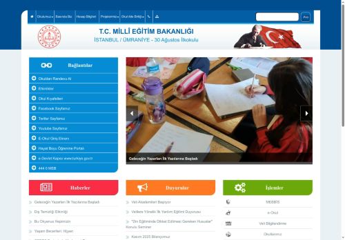 İSTANBUL / ÜMRANİYE - 30 Ağustos İlkokulu