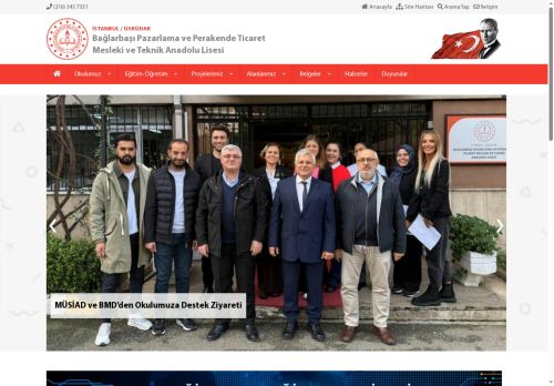 İSTANBUL / ÜSKÜDAR - Bağlarbaşı Pazarlama ve Perakende Ticaret Mesleki ve Teknik Anadolu Lisesi