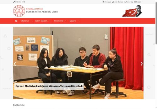 İSTANBUL / ÜSKÜDAR - Burhan Felek Anadolu Lisesi