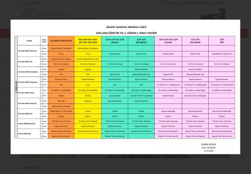 İSTANBUL / ÜSKÜDAR - Bülent Akarcalı Anadolu Lisesi