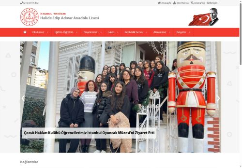 İSTANBUL / ÜSKÜDAR - Halide Edip Adıvar Anadolu Lisesi