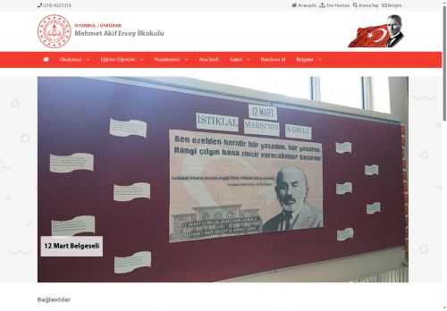 İSTANBUL / ÜSKÜDAR - Mehmet Akif Ersoy İlkokulu