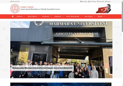 İSTANBUL / ÜSKÜDAR - Şeyh Şamil Mesleki ve Teknik Anadolu Lisesi