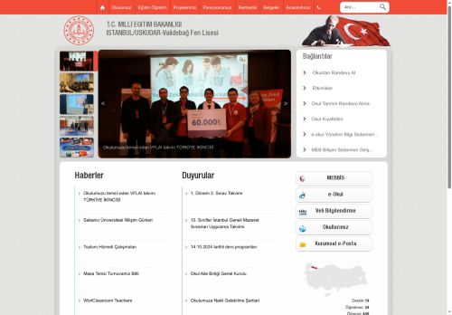 İSTANBUL / ÜSKÜDAR - Validebağ Fen Lisesi