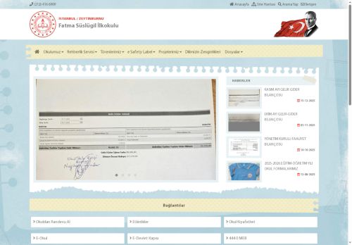 İSTANBUL / ZEYTİNBURNU - Fatma Süslügil İlkokulu