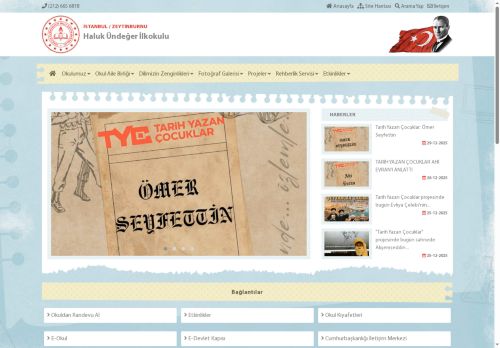 İSTANBUL / ZEYTİNBURNU - Haluk Ündeğer İlkokulu