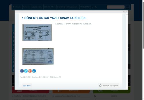 İSTANBUL / ZEYTİNBURNU - Zeytinburnu İDMİB Mesleki ve Teknik Anadolu Lisesi