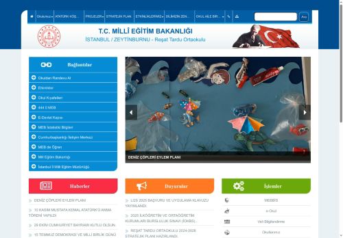 İSTANBUL / ZEYTİNBURNU - Reşat Tardu Ortaokulu