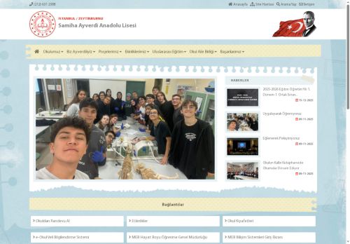 İSTANBUL / ZEYTİNBURNU - Samiha Ayverdi Anadolu Lisesi