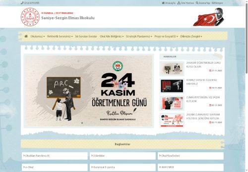 İSTANBUL / ZEYTİNBURNU - Saniye-Sezgin Elmas İlkokulu