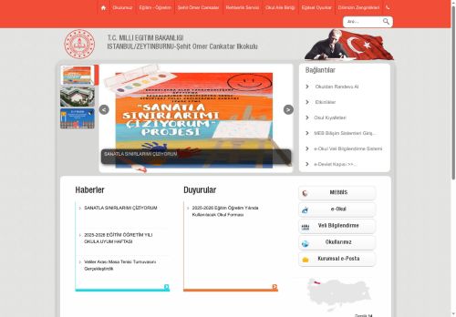 İSTANBUL / ZEYTİNBURNU - Şehit Ömer Cankatar İlkokulu