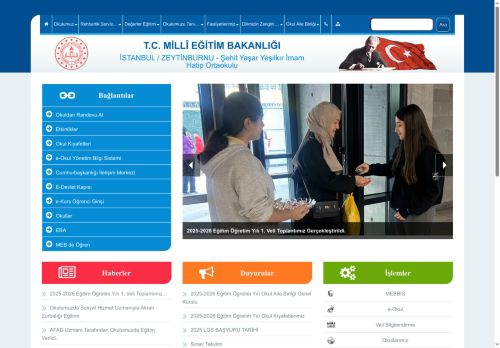 İSTANBUL / ZEYTİNBURNU - Şehit Yaşar Yeşilkır İmam Hatip Ortaokulu