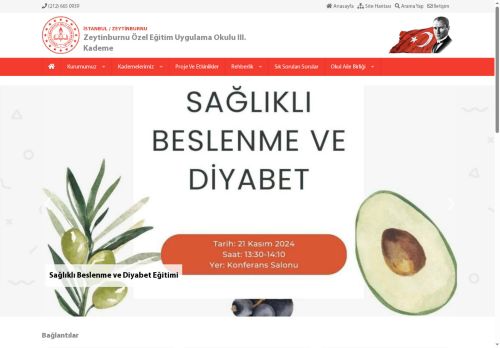 İSTANBUL / ZEYTİNBURNU - Zeytinburnu Özel Eğitim Uygulama Okulu III. Kademe