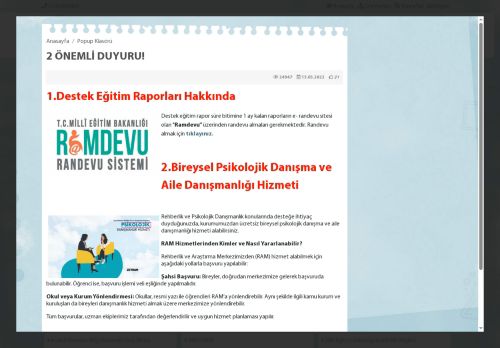 İSTANBUL / ZEYTİNBURNU - Zeytinburnu Rehberlik ve Araştırma Merkezi