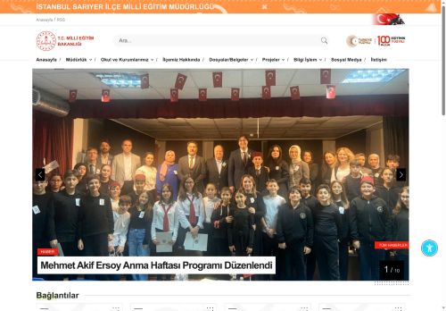 MEB İSTANBUL - SARIYER İLÇE MİLLÎ EĞİTİM MÜDÜRLÜĞÜ