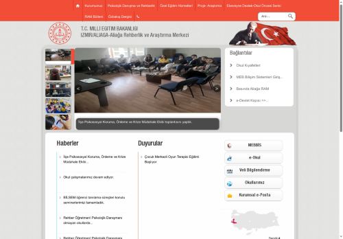 İZMİR / ALİAĞA - Aliağa Rehberlik ve Araştırma Merkezi