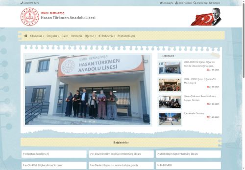 İZMİR / KEMALPAŞA - Hasan Türkmen Anadolu Lisesi