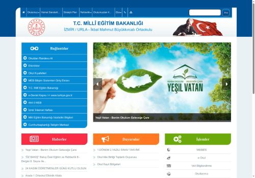 İZMİR / URLA - İkbal Mahmut Büyükkırcalı Ortaokulu