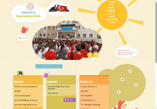 İZMİR / ALİAĞA - Aliağa Cumhuriyet İlkokulu