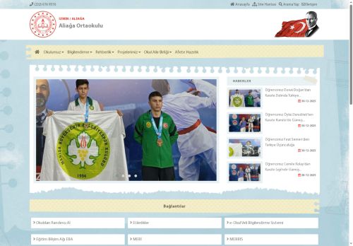 İZMİR / ALİAĞA - Aliağa Ortaokulu