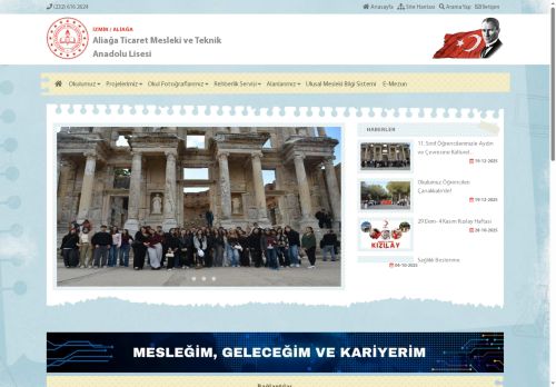 İZMİR / ALİAĞA - Aliağa Ticaret Mesleki ve Teknik Anadolu Lisesi