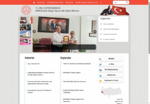 İZMİR / ALİAĞA - Aliağa Tüpraş Halk Eğitimi Merkezi