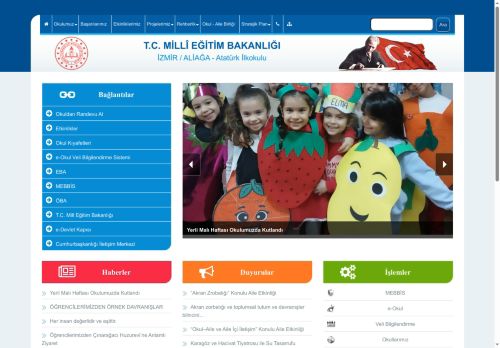 İZMİR / ALİAĞA - Atatürk İlkokulu