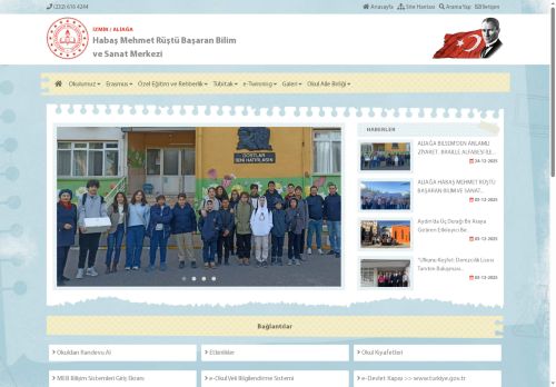 İZMİR / ALİAĞA - Habaş Mehmet Rüştü Başaran Bilim ve Sanat Merkezi